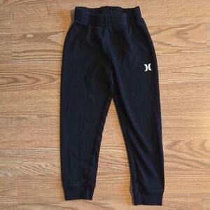 EUC**Hurley Kids Black Sweatpants